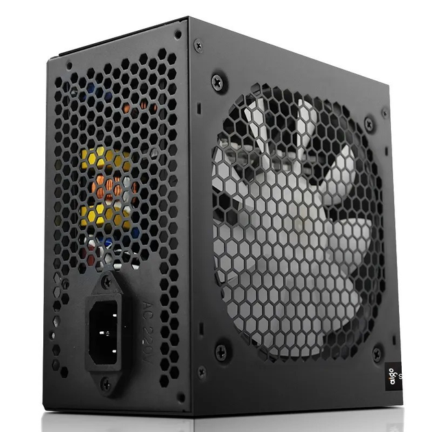 RGB Блок питания Aigo Warrior AK700 для настольного ПК, 700W, 120 мм, 24 контакта, 12В - изображение 5