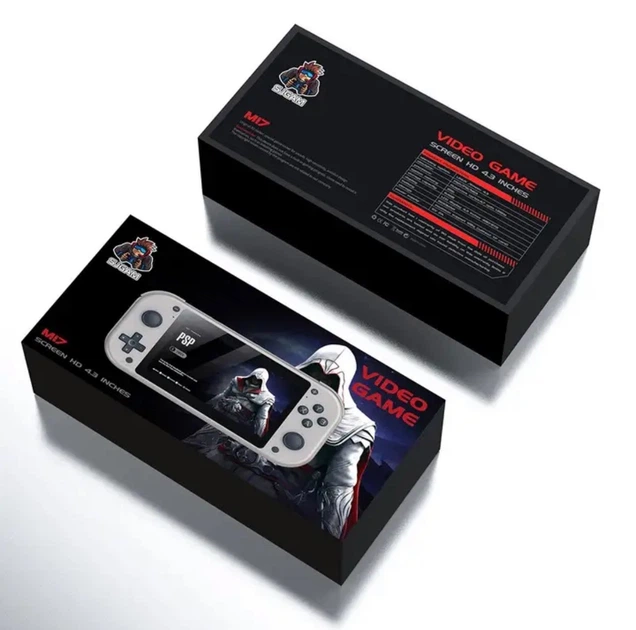 Портативная детская игровая Retro консоль с экраном 4.3" Model SJGAM M17 32-Bit - изображение 4
