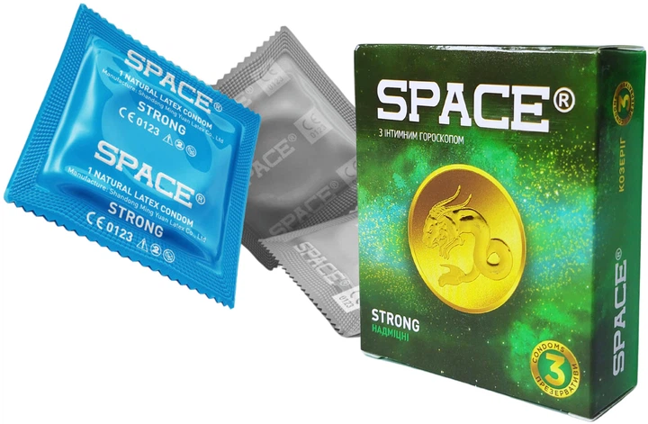 Презервативы Space Strong Гороскоп 12 упаковок по 3 шт (ROZ6400229643) - изображение 8