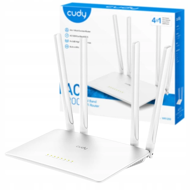 Роутер маршрутизатор Cudy WR1200 WI-FI 5 - зображення 2