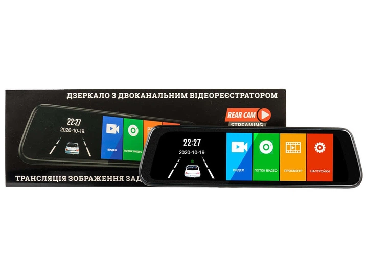 Зеркало с видеорегистратором Phantom RM-96 DVR Full HD - изображение 4