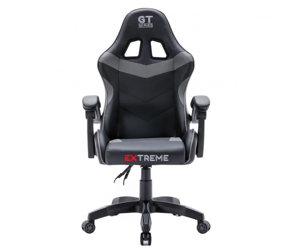 Ігрове крісло для геймерів та роботи EXTREME GT 7 Чорно сірий геймерське комп'ютерне крісло для дому для офісу - изображение 5