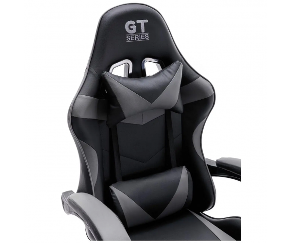 Ігрове крісло для геймерів та роботи EXTREME GT 7 Чорно сірий геймерське комп'ютерне крісло для дому для офісу - изображение 7