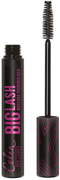 Туш для вій Celia De Luxe Big Lash Mascara подовження і потовщення Black 11 мл (5900525070739) - зображення 1