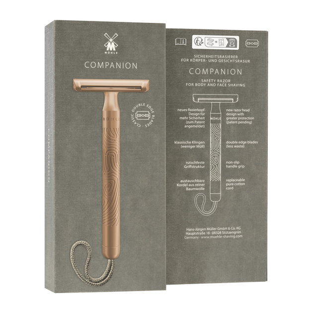 Станок для гоління Т-подібний MUHLE R COM 15 COMPANION - зображення 4