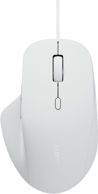 Mysz Rapoo N500 USB White (6940056122407) - obraz 1