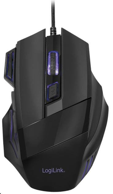 Mysz LogiLink ID0202 USB Black (4052792061895) - obraz 1