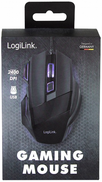Mysz LogiLink ID0202 USB Black (4052792061895) - obraz 5