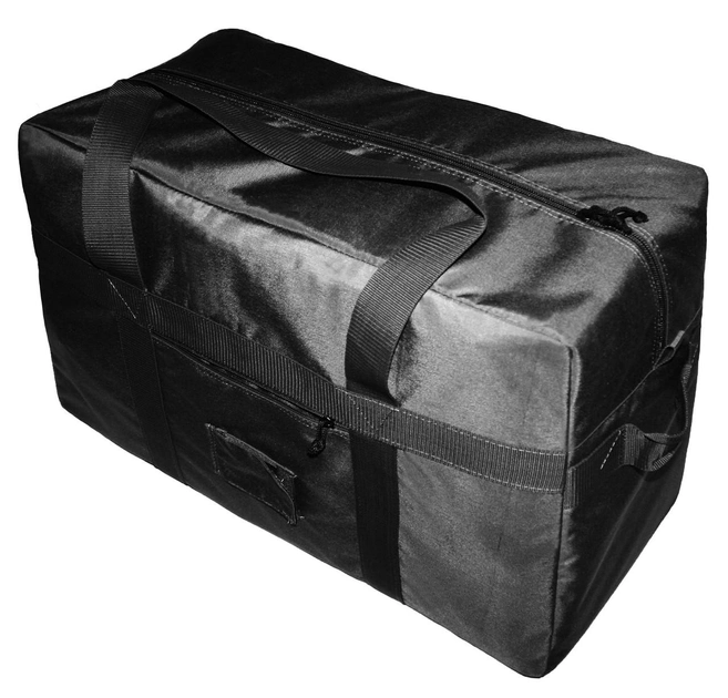 Тактическая супер-крепкая сумка 5.15.b 100 Литров. Экспедиционный баул. Черная - изображение 1