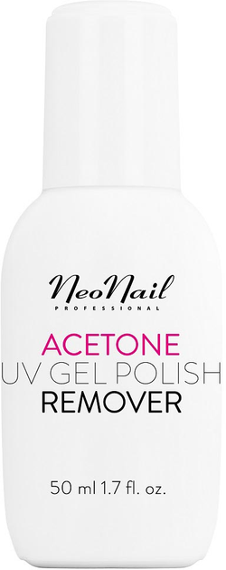 Zmywacz do paznokci NeoNail acetone uv gel polish remover do lakieru hybrydowego 50 ml (5903274011978) - obraz 1