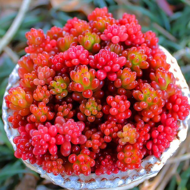 Саженцы Яскрава Седум Coral Carpet (Корал Карпет) контейнер 0.5 л ...