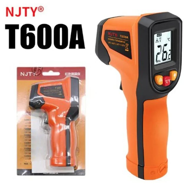 Бесконтактный термометр NJTY T600A инфракрасный лазерный пирометр - Фото 4 Бесконтактный термометр NJTY T600A инфракрасный лазерный пирометр - изображение 4
