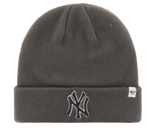 Шапка 47 Brand Mlb Ny Yankees Raised (B-RKN17ACE-CCA) темно-серый - Фото 1 Шапка 47 Brand Mlb Ny Yankees Raised (B-RKN17ACE-CCA) темно-серый - изображение 1