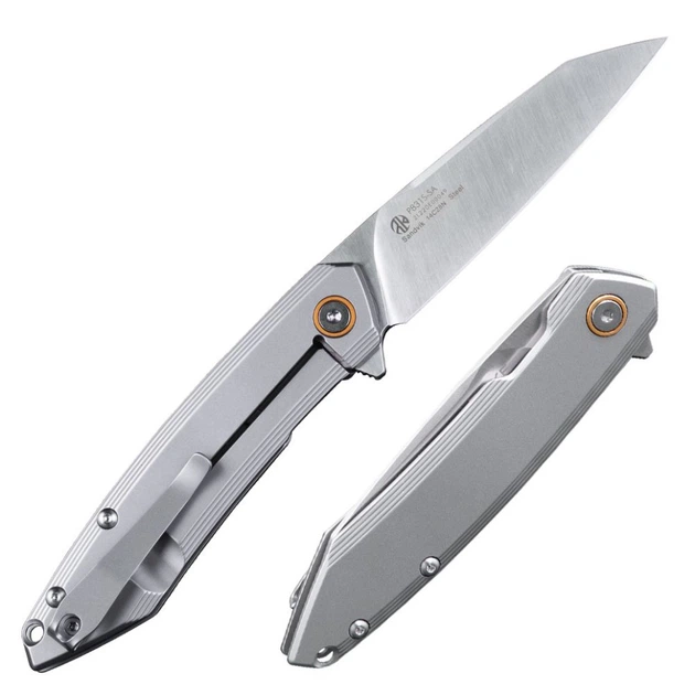 Нож складной туристический Ruike P831S-SA, (8.5 см) 14C28N / 3cr14n серый - изображение 3