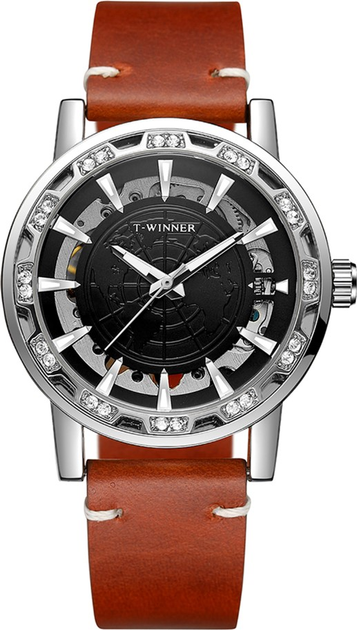 Мужские часы Winner 8278 Silver-Black – фото, отзывы, характеристики в ...