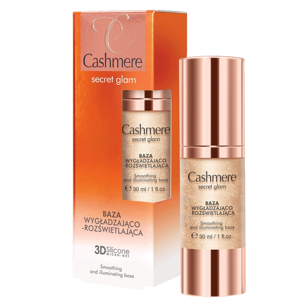 Baza wygładzająco-rozświetlająca pod makijaż Cashmere Secret Glam 30 ml (5900525031259) - obraz 1