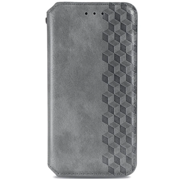 Кожаный чехол-книжка GETMAN Cubic для Xiaomi 12T / 12T Pro Серый - Фото 1 Кожаный чехол-книжка GETMAN Cubic для Xiaomi 12T / 12T Pro Серый - изображение 1
