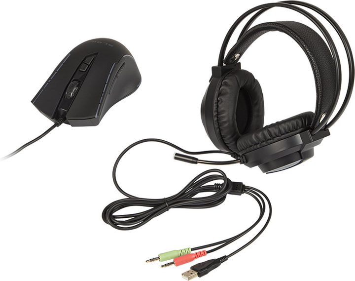 Комплект дротовий Blow 84-218# USB Black (84-218#) - зображення 3