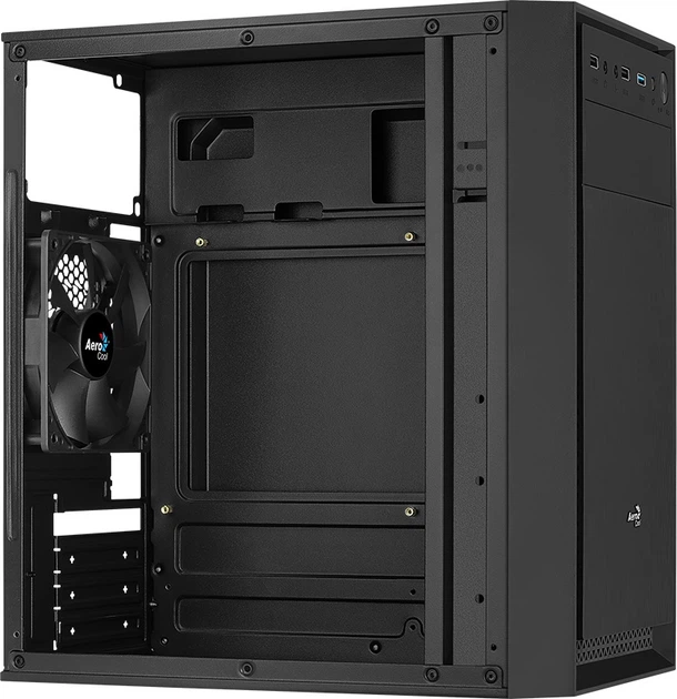 Корпус AeroCool CS-104-S-BK-v1 (ACCX-PC12003.11) Black 450W - зображення 8