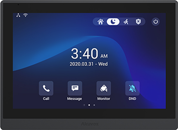 SIP-відеодомофон Akuvox IT88A 10" на Android з камерою Wi-Fi та Bluetooth (6933964802493) - зображення 1