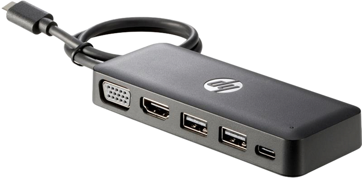 Док-станція HP USB-C Travel Hub G2HP (7PJ38AA) - зображення 1