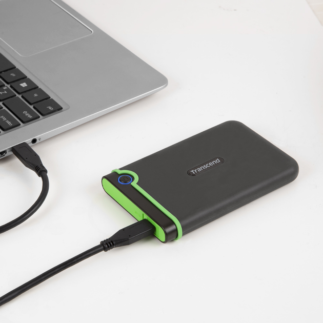 Жорсткий диск Transcend StoreJet 25M3C 2TB TS2TSJ25M3C 2.5" USB 3.1 Type-C External - зображення 4