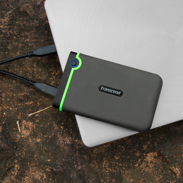 Жорсткий диск Transcend StoreJet 25M3C 2TB TS2TSJ25M3C 2.5" USB 3.1 Type-C External - зображення 6