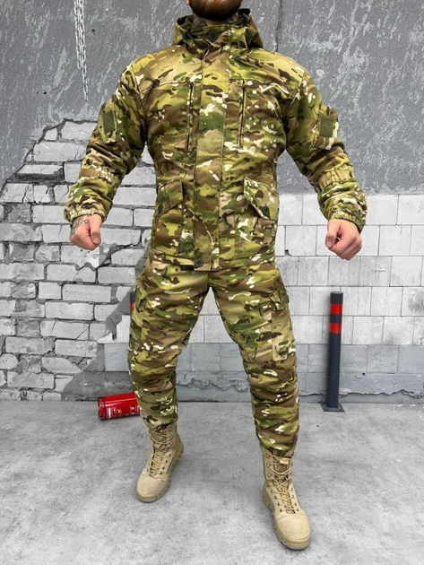 Зимовий тактичний костюм горка GREM Мультикам XL - зображення 2