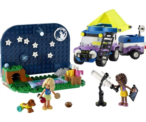Конструктор LEGO Friends Автомобіль для кемпінгу для спостереження за зірками (42603) - Фото 2 Конструктор LEGO Friends Автомобіль для кемпінгу для спостереження за зірками (42603) - зображення 2