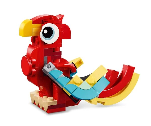 Конструктор LEGO Creator Червоний дракон (31145) - Фото 7 Конструктор LEGO Creator Червоний дракон (31145) - зображення 7
