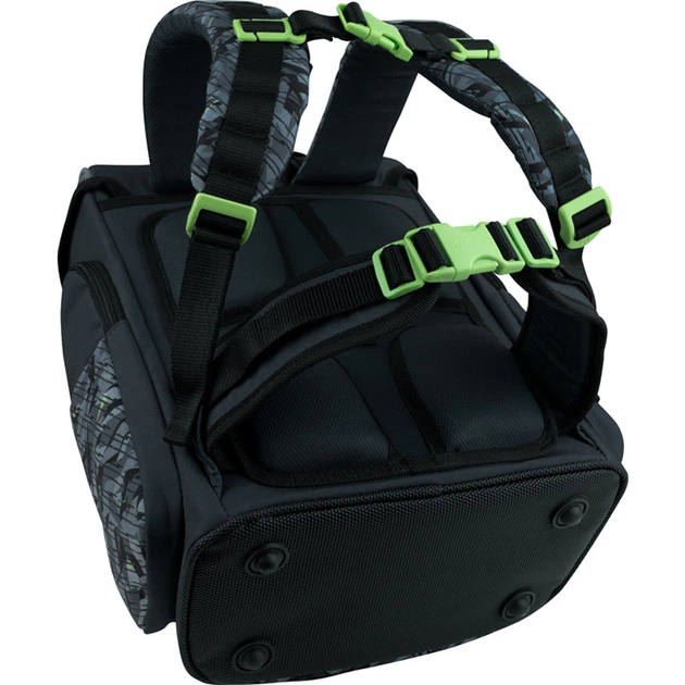 Рюкзак школьный каркасный Wonder Kite Sport Car WK22-583S-4 940 г 34x28x17 см серый - изображение 4