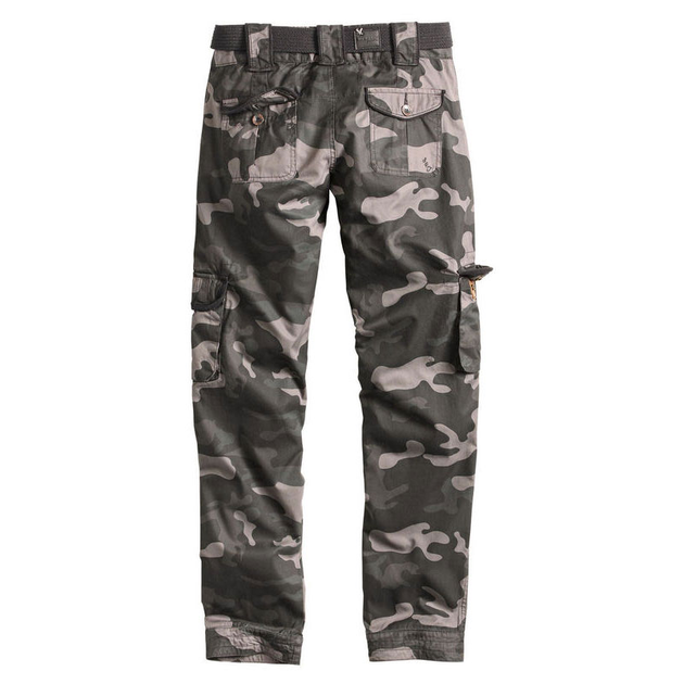 Штани військові Surplus Raw Vintage SURPLUS LADIES PREMIUM TROUSERS SLIMMY Black camo 36 (33-3588-42) - зображення 2