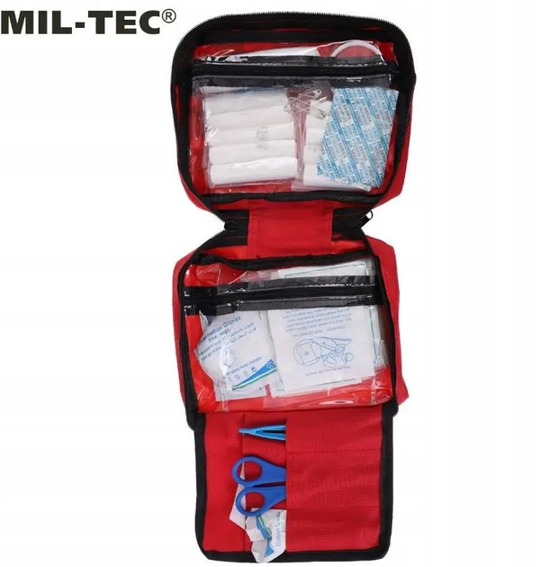 Набір першої допомоги (аптечка) Red Mil-Tec LARGE MED KIT 16027000 - зображення 2