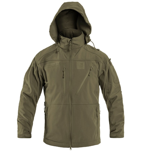 Тактична куртка Mil-Tec SOFTSHELL JACKET SCU OLIVE 10864012 - XL - зображення 1