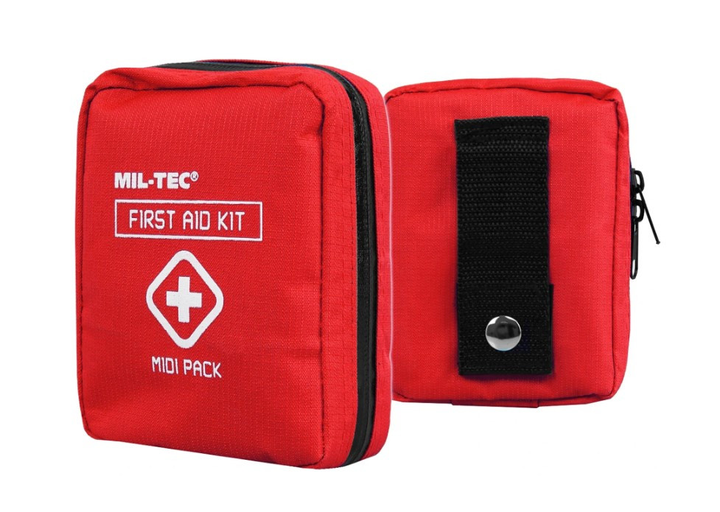 Аптечка первой помощи тактическая MIL-TEC Midi Pack Red 16025910 - изображение 1