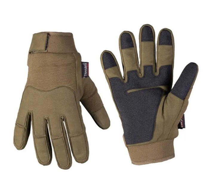 Рукавички армійські зимові тактичні з мембраною Mil-tec 12520801 Олива Army Gloves Winter Thinsulate-2XL - зображення 1