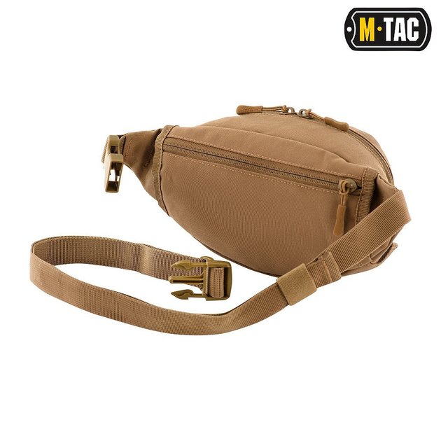 Поясная сумка тактическая M-TAC Companion Bag Small Dark Coyote с липучкой - изображение 2