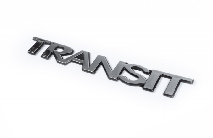 Шильдик (надпись) "Transit" для Ford Transit 2000-2014, 290х35мм, AVTM, 645F2001 - Фото 1 Шильдик (надпись) "Transit" для Ford Transit 2000-2014, 290х35мм, AVTM, 645F2001 - изображение 1