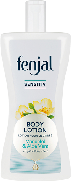 Лосьйон для тіла Fenjal Sensitive Body з мигдальною олією та алое вера 400 мл (4013162025732) - зображення 1