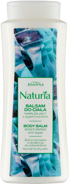 Balsam do ciała Joanna Naturia nawilżający z algami morskimi 500 g (5901018008031) - obraz 1