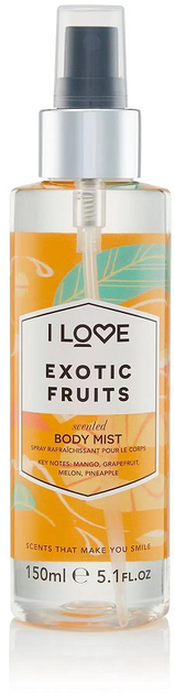 Mgiełka do ciała I Love... Scented Body Mist Exotic Fruits 150 ml (5060351545211) - obraz 1