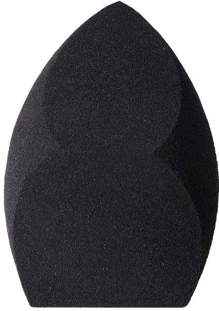 Gąbka do makijażu Auri Flawless Finish Blending Sponge 3D ścięta Czarna (5902704440814) - obraz 1