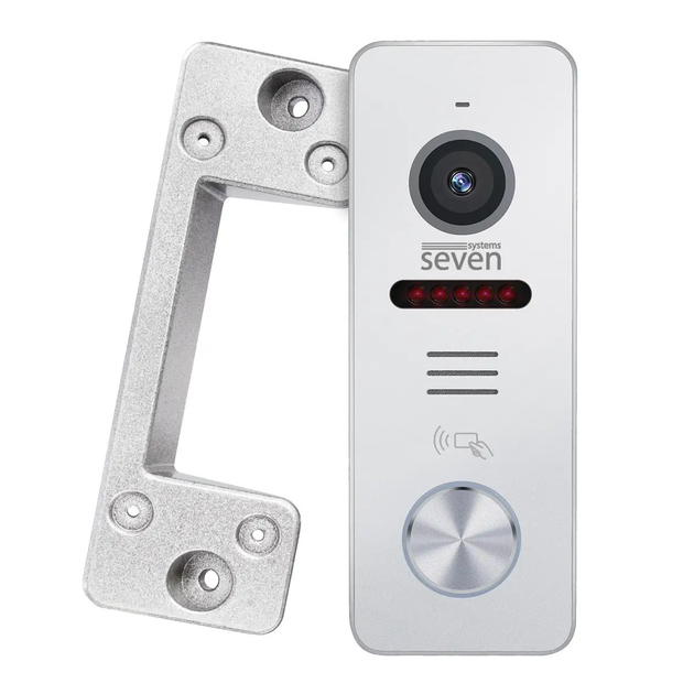 Вызывная панель с EM-Marin считывателем SEVEN CP-7502F RFID white, 2Мп - Фото 5 Вызывная панель с EM-Marin считывателем SEVEN CP-7502F RFID white, 2Мп - изображение 5