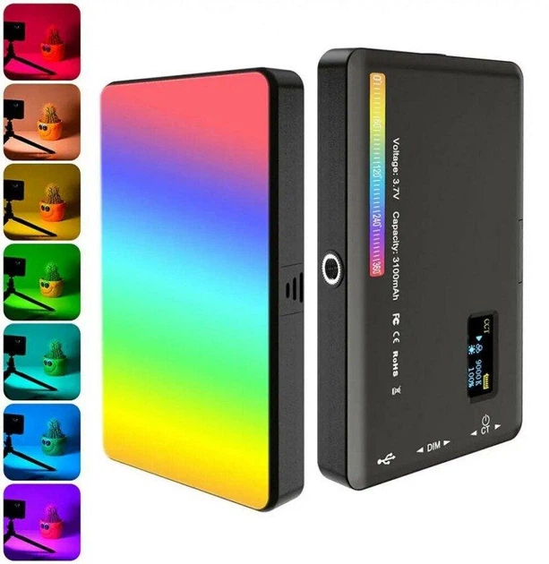 Видеосвет LED лампа Luxceo W140 RGB Накамерный свет - Фото 4 Видеосвет LED лампа Luxceo W140 RGB Накамерный свет - изображение 4