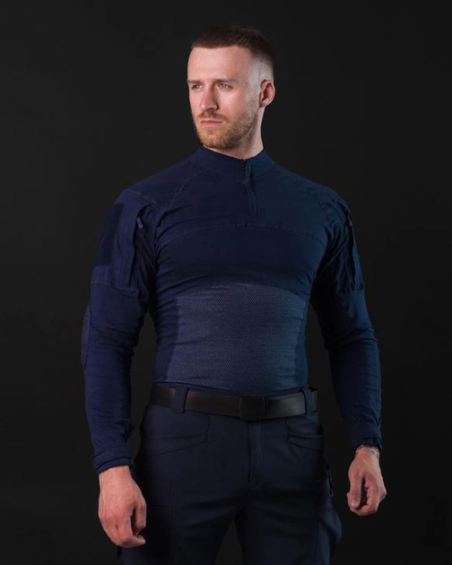 Рубашка тактическая боевая Убокс (Убакс) Fight синий - XL - изображение 2