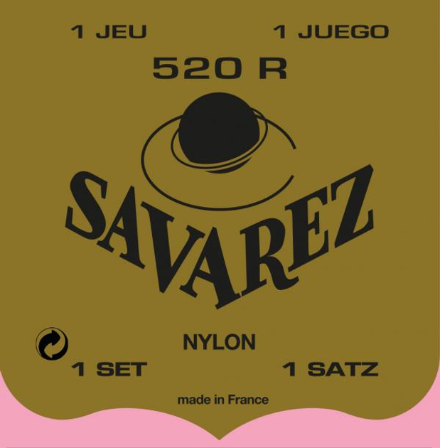 Струны для классической гитары Savarez Traditional 520R Standart ...