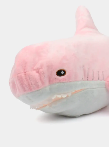 Мягкая игрушка IKEA Акула 100 см розовая ( a05 ) - изображение 3