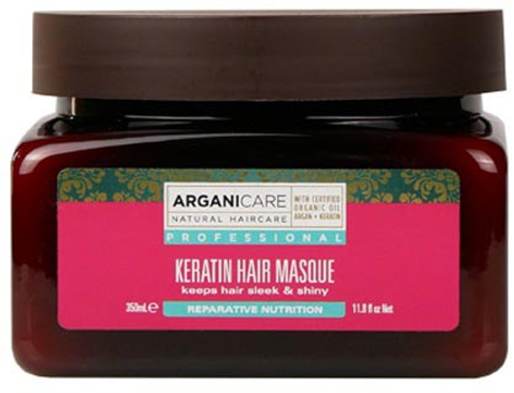Маска для волосся Arganicare Keratin 350 мл (7290114145381) - зображення 1