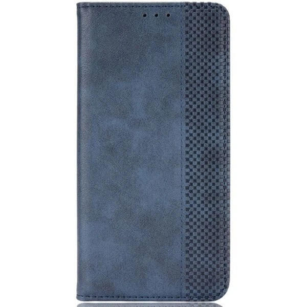 Чехол-книжка Deexe Retro Style для ZTE Blade V50 Design / Blade A73 - Blue - изображение 6