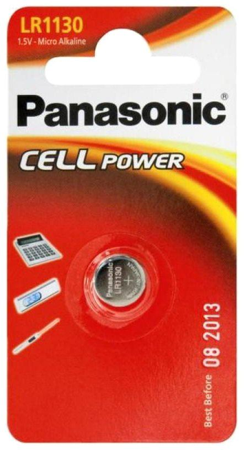 Батарейка Panasonic LR 1130 Cell Power 1x1 шт. (LR-1130EL/1B) - зображення 1